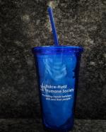 RHHS Blue Tumbler with Straw