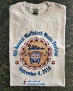 4th Annual Wüffstock Music Festival vintage t-shir
